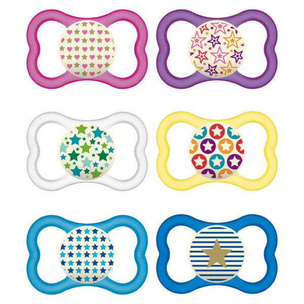 MAM Air night szilikon játszócumi 6hó