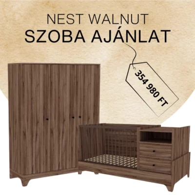 Nest Walnut Nursery Set